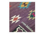 Modern design Afghan Handwoven Choubi Kilim 240 x 177 cm - Image 5