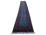 Fine Hand-knotted Kunduz Carpet runner 576 X 82 cm