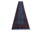 Fine Hand-knotted Kunduz Carpet runner 576 X 82 cm - Image 2