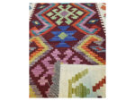 Stunning Afghan Handwoven choubi Kilim 242 x 85cm - Image 5