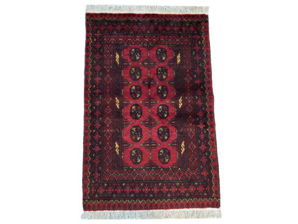Red Afghan Carpet