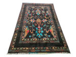 Incredible rare piece Hand-knotted Afghan Ariana carpet 210 X 145 cm - Image 3