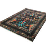 Incredible rare piece Hand-knotted Afghan Ariana carpet 210 X 145 cm
