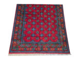 Stunning Afghan Kunduz Hand-knotted Carpet 200 x 151 cm - Image 4
