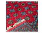 Stunning Afghan Kunduz Hand-knotted Carpet 200 x 151 cm - Image 6