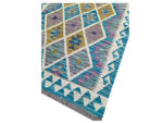 Stunning Afghan Handwoven choubi Kilim 292 x 80 CM - Image 4