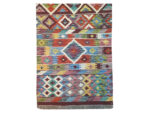 Incredible Afghan Handwoven Choubi Kilim Runner 198 x 64 CM - Image 4