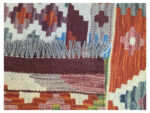 Incredible Afghan Handwoven Choubi Kilim Runner 198 x 64 CM - Image 5