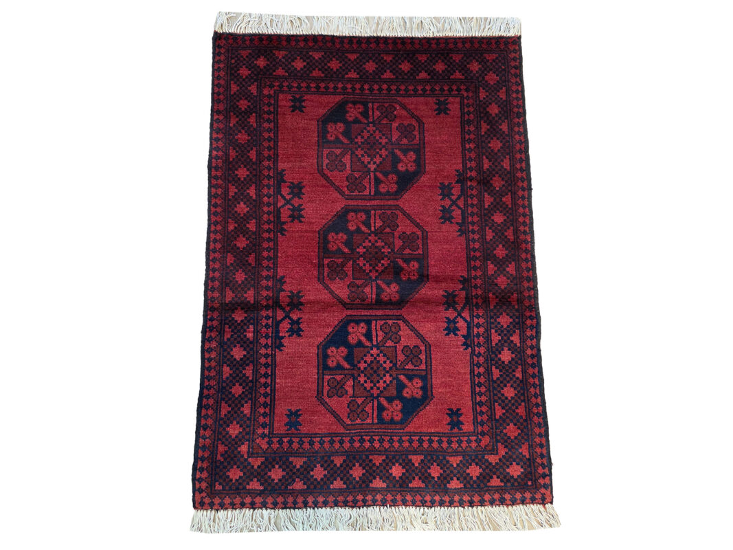 Red Afghan Carpet