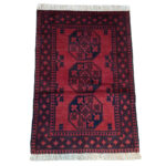 Red Afghan Carpet
