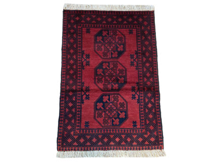 Red Afghan Carpet