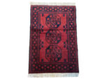 Gorgeous Afghan Elephant Foot Design Bedside Carpet - 123 x 86 CM - Image 2