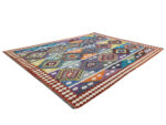 Fine Afghan Handwoven Choubi Kilim 303 x 240 cm - Image 4