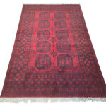 Red Afghan Carpet