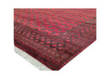 Stunning Red Afghan Bukhara Design Carpet 389 x 284 cm - Image 4