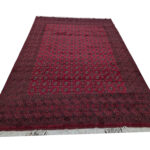 Red Afghan Carpet