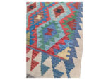 Stunning Afghan Handwoven choubi Kilim 310 x 87 CM - Image 4