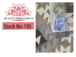 Stunning Afghan Handmade Natural Kilim 264 x 157 cm - Image 7