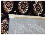 Navy Bukhara Carpet