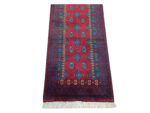 Stunning Afghan Kunduz Hand-knotted Runner 284 x 79 CM - Image 3