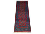 4 Metre Afghan Kunduz Bukhara Carpet 392 x 82 CM - Image 3