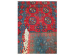 4 Metre Afghan Kunduz Bukhara Carpet 392 x 82 CM - Image 5