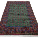 Green Handknotted Carpet