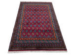 High Quality Afghan Kunduz Bukhara Carpet 237 x 165 CM - Image 2