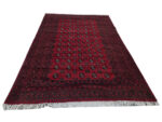 Gorgeous Red Afghan Handknotted Carpet 283 x 194 CM - Image 2