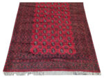 Gorgeous Red Afghan Handknotted Carpet 283 x 194 CM - Image 3