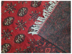 Gorgeous Red Afghan Handknotted Carpet 283 x 194 CM - Image 5