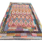 Stunning Handwoven Choubi Kilim 387 x 305 cm