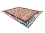 Stunning Handwoven Choubi Kilim 387 x 305 cm - Image 3