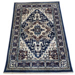 Navy Machine Made Carpet