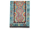Gorgeous Afghan Handwoven Choubi Kilim Runner 195 x 71 CM - Image 4