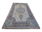 Incredibly fine quality Isfahan Persian Carpet 407 x 302 cm