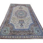 Incredibly fine quality Isfahan Persian Carpet 407 x 302 cm