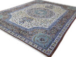 Incredibly fine quality Isfahan Persian Carpet 407 x 302 cm - Image 5
