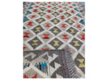 Stunning Afghan handwoven woolen Natural kilim 403 x 76 cm - Image 5