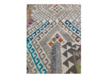 Fine handwoven woolen Natural kilim 280 x 81 cm - Image 5