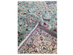 Rare Color Green  Persian Nain Carpet 304 X 200 CM - Image 6