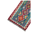 Beautiful Afghan Handwoven Choubi Kilim Runner 188 x 73 CM - Image 4