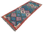 Gorgeous Afghan Handwoven Choubi Kilim Runner 198 x 81 CM - Image 3