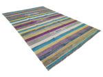 Rare Modern Handwoven Choubi Kilim 297 x 202 CM - Image 3