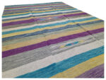Rare Modern Handwoven Choubi Kilim 297 x 202 CM - Image 4