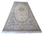 Incredible Hand-knotted woolen Nain Carpet 413 x 300 cm