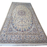 Incredible Hand-knotted woolen Nain Carpet 413 x 300 cm