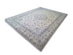 6LA Hand-knotted woolen Nain Carpet 390 x 295 cm - Image 5