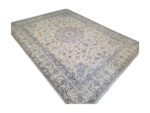 6LA Hand-knotted woolen Nain Carpet 390 x 295 cm - Image 6