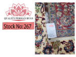 Authentic fine quality Isfahan Persian Carpet 423 x 310 cm - Image 8